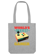 World's Okayest Gamer Sacoșă textilă
