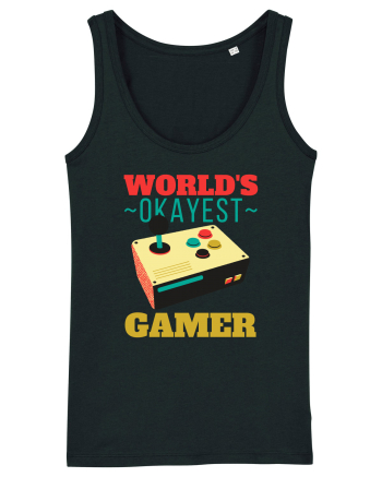 World's Okayest Gamer Black