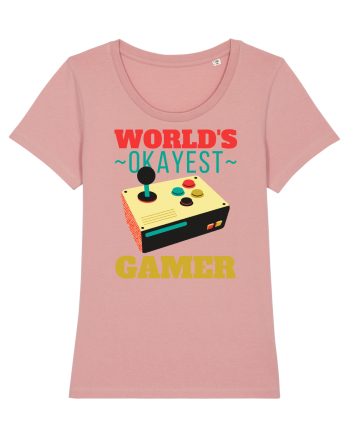 World's Okayest Gamer Canyon Pink