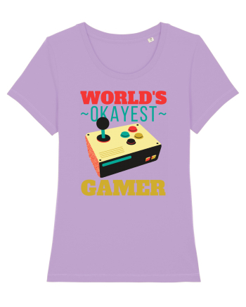 World's Okayest Gamer Lavender Dawn