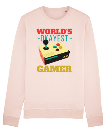 World's Okayest Gamer Candy Pink