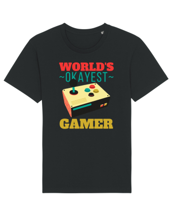 World's Okayest Gamer Black