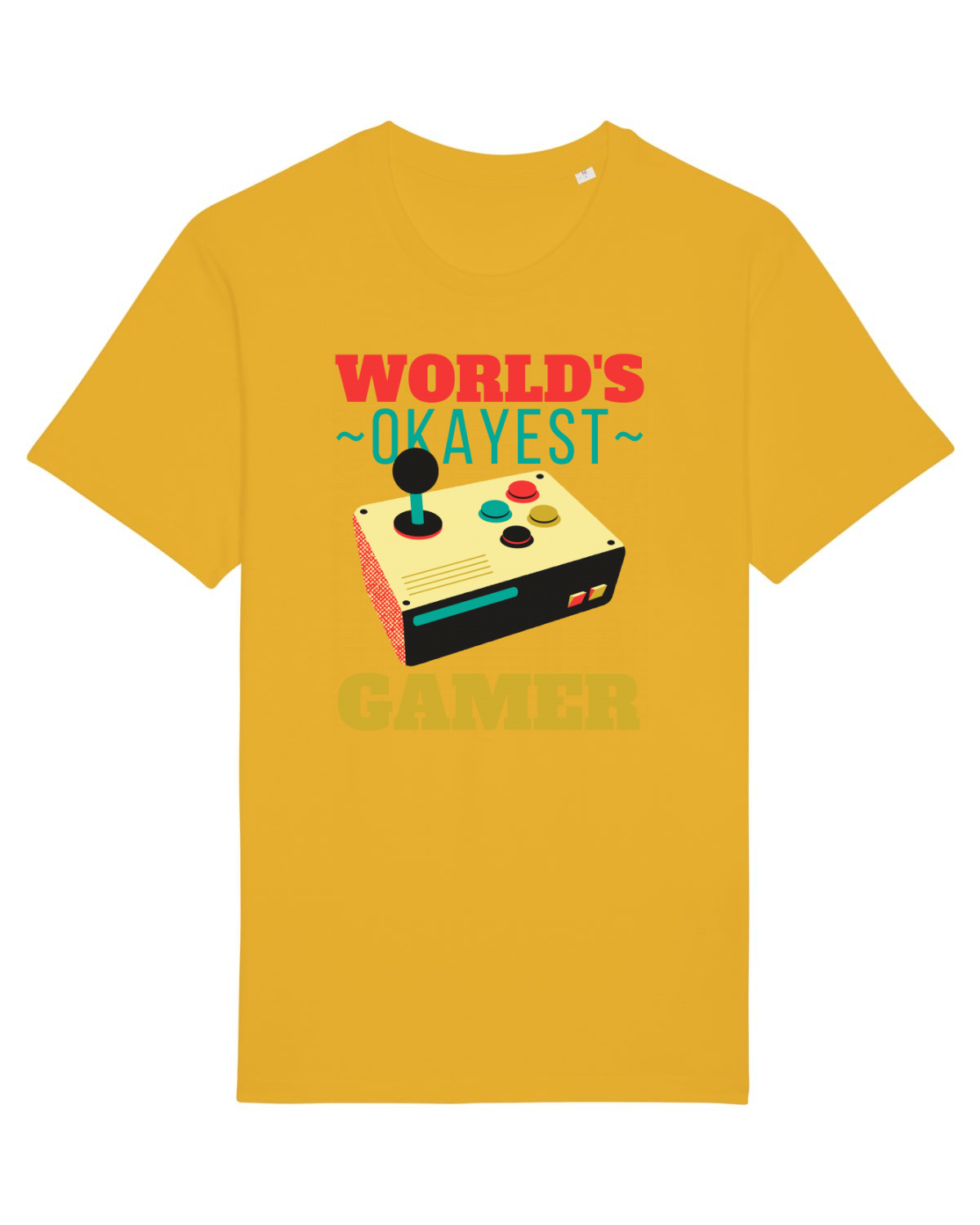 Tricou mânecă scurtă Unisex Rocker Spectra Yellow