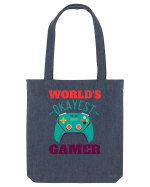 World's Okayest Gamer Sacoșă textilă
