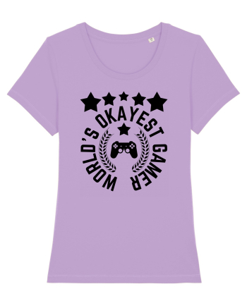 World's Okayest Gamer Lavender Dawn