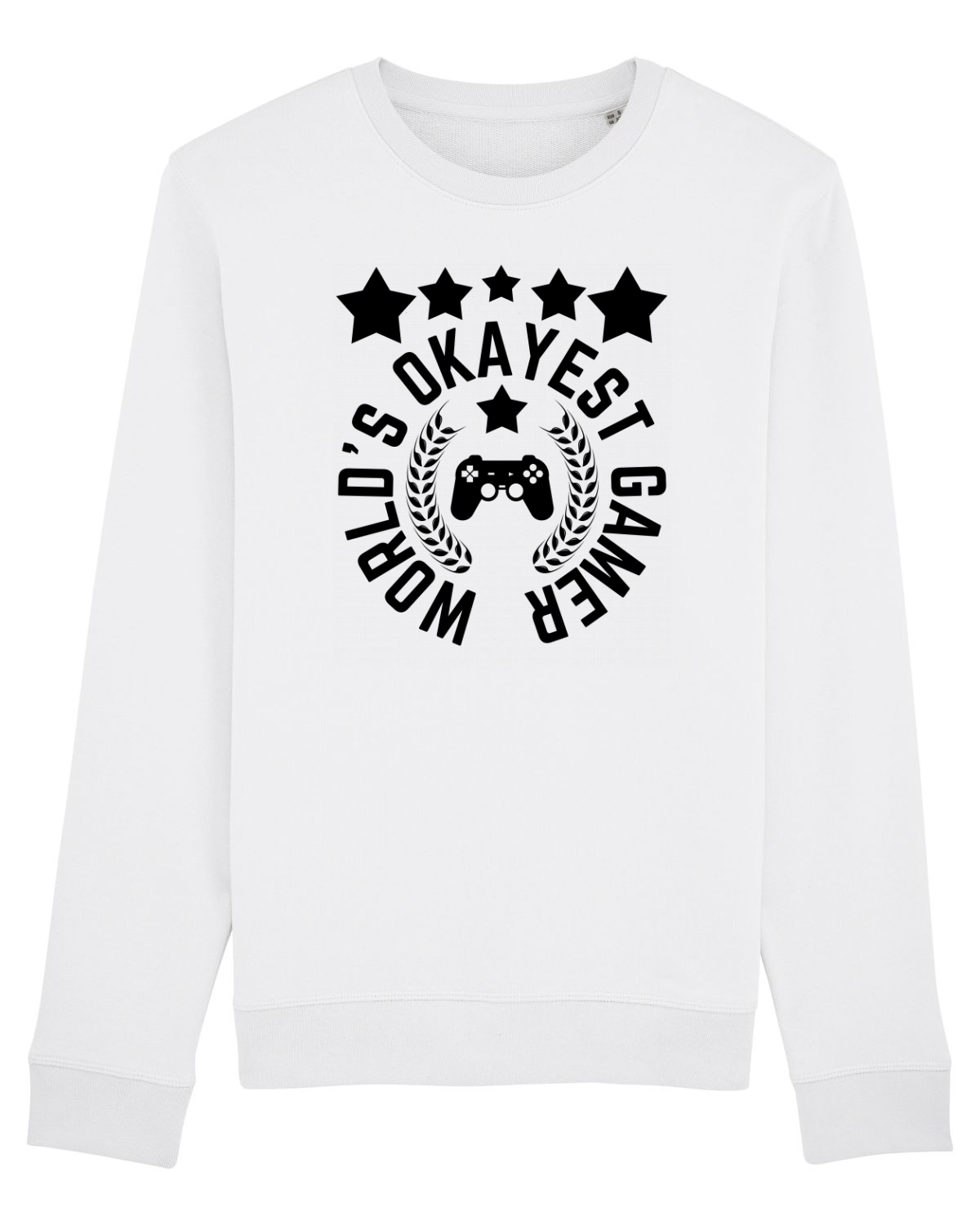 Bluză mânecă lungă Unisex Rise White