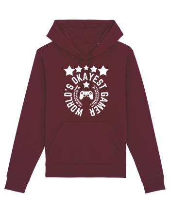World's Okayest Gamer Burgundy