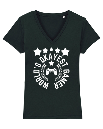 World's Okayest Gamer Black