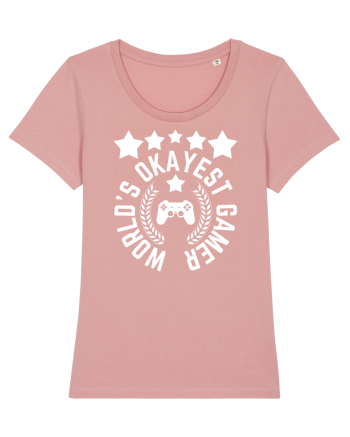 World's Okayest Gamer Canyon Pink