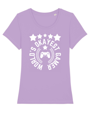 World's Okayest Gamer Lavender Dawn