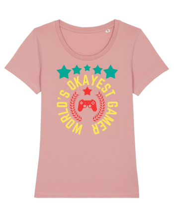 World's Okayest Gamer Canyon Pink