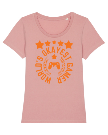 World's Okayest Gamer Canyon Pink