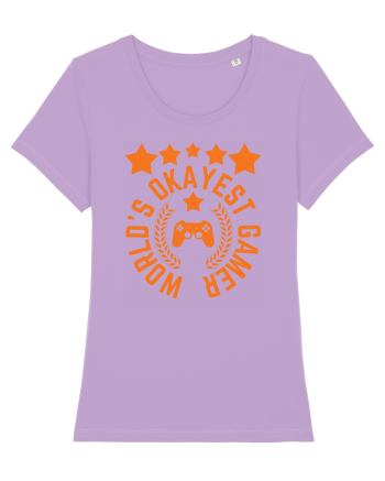 World's Okayest Gamer Lavender Dawn