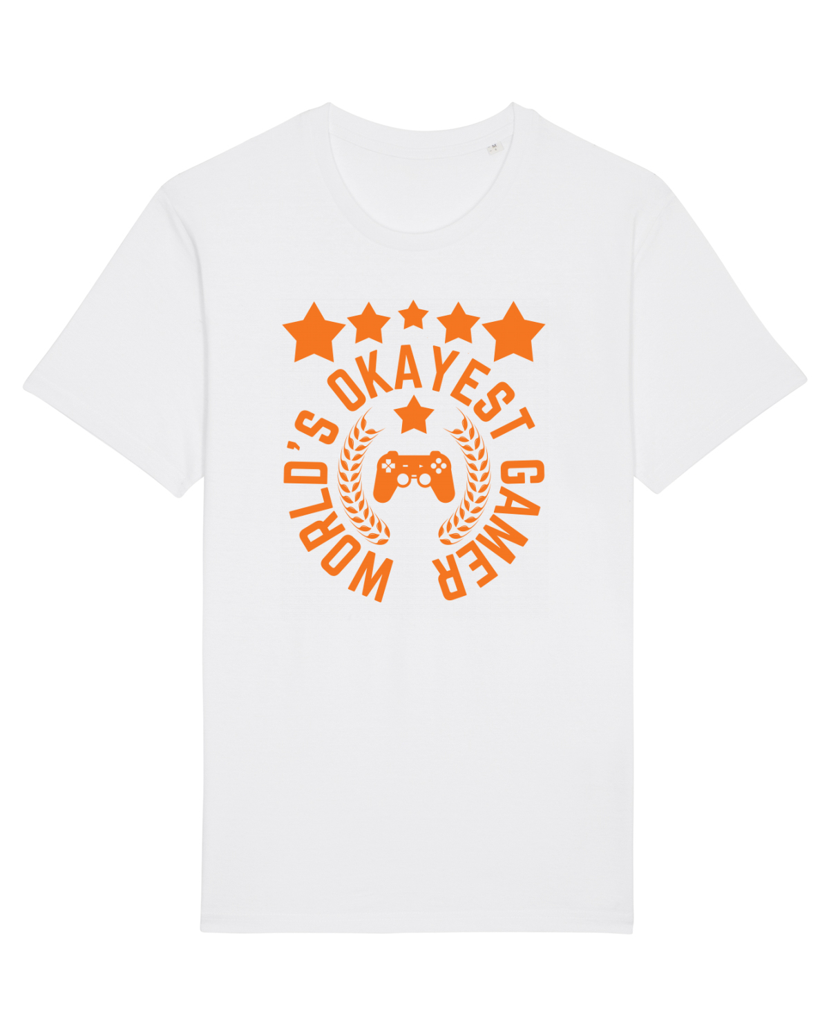 Tricou mânecă scurtă Unisex Rocker White