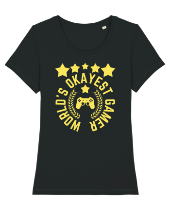 World's Okayest Gamer Black