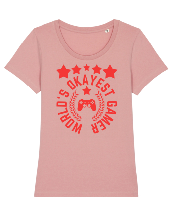 World's Okayest Gamer Canyon Pink