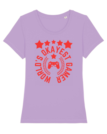 World's Okayest Gamer Lavender Dawn