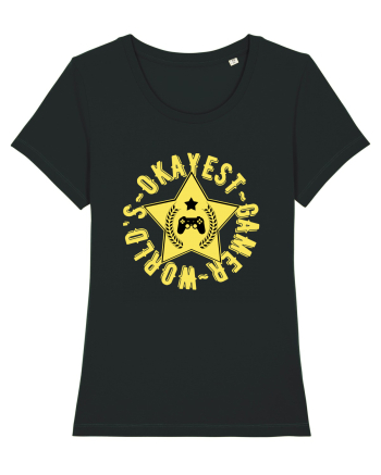 World's Okayest Gamer Black