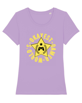 World's Okayest Gamer Lavender Dawn