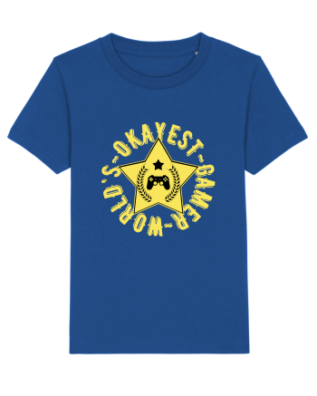 World's Okayest Gamer Majorelle Blue