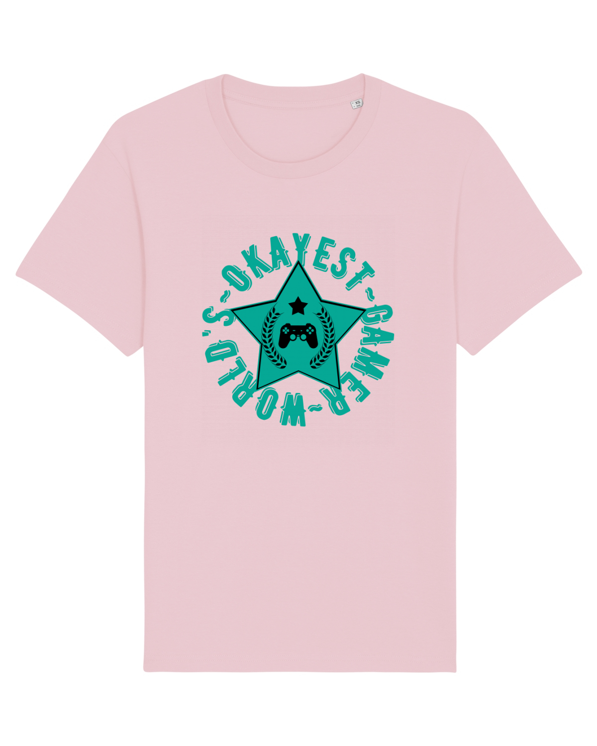Tricou mânecă scurtă Unisex Rocker Cotton Pink