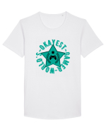 World's Okayest Gamer Tricou mânecă scurtă guler larg Bărbat Skater