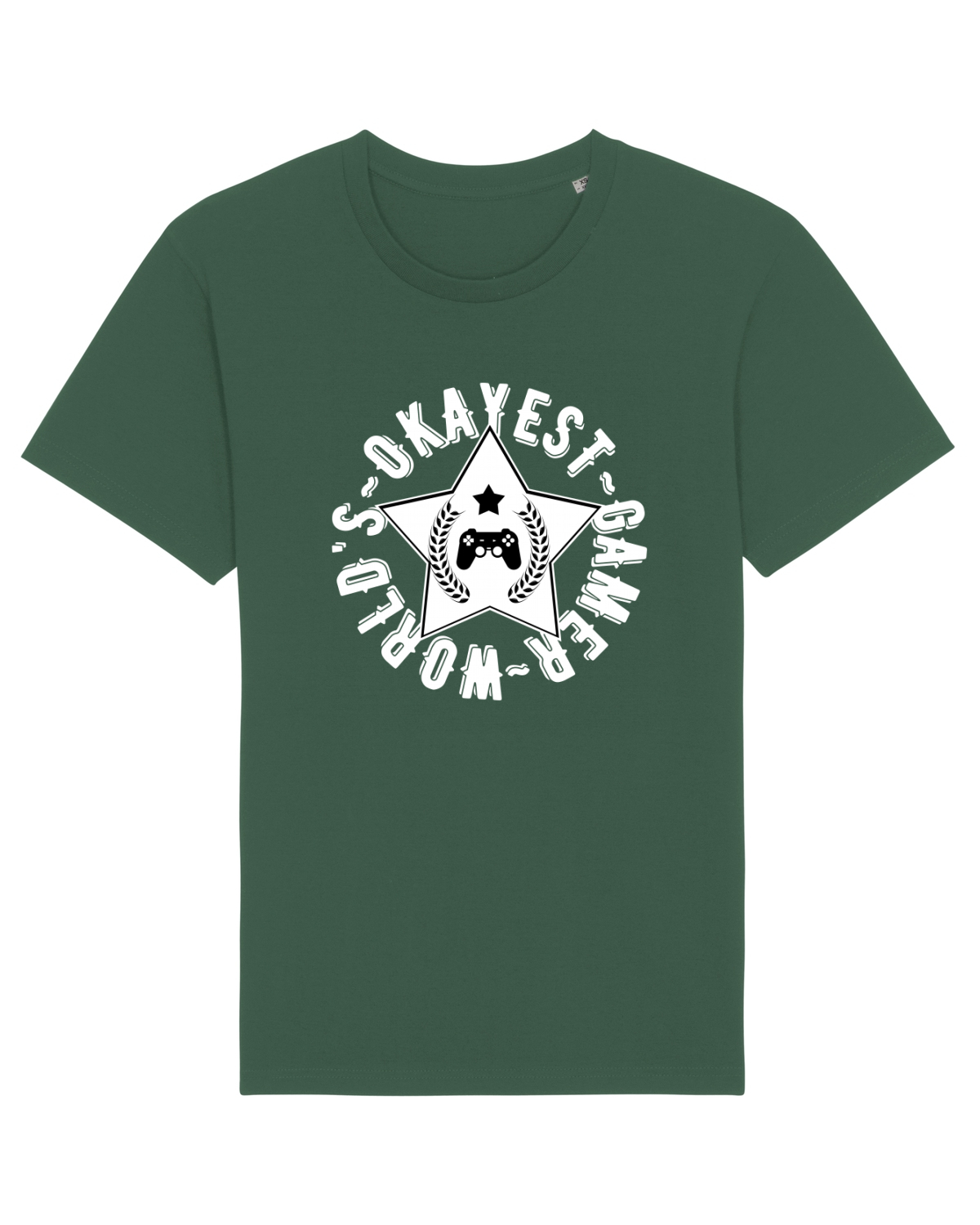 Tricou mânecă scurtă Unisex Rocker Bottle Green