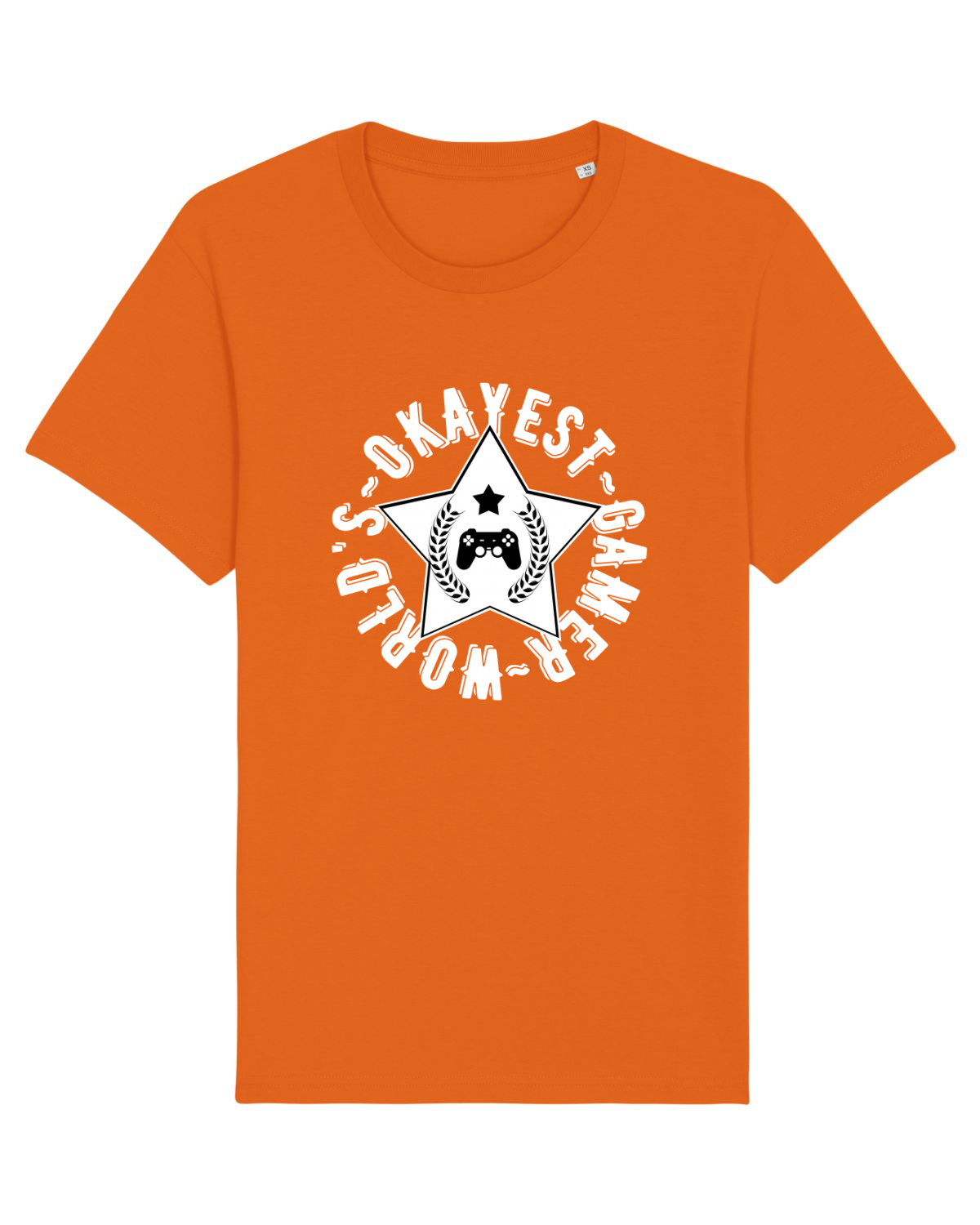 Tricou mânecă scurtă Unisex Rocker Bright Orange