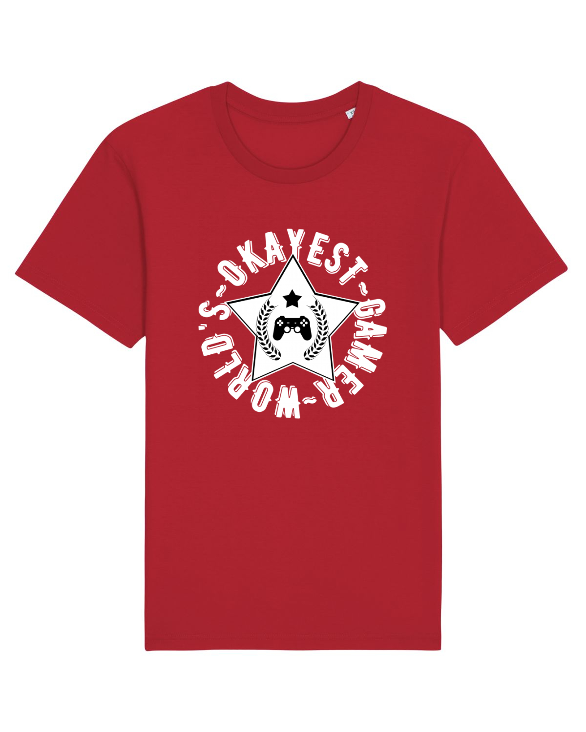 Tricou mânecă scurtă Unisex Rocker Red