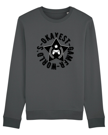 World's Okayest Gamer Anthracite