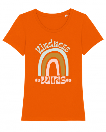 Kindness Wins Bright Orange