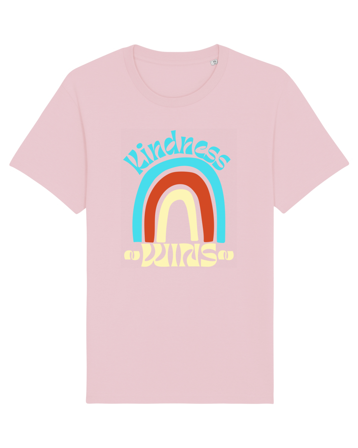 Tricou mânecă scurtă Unisex Rocker Cotton Pink