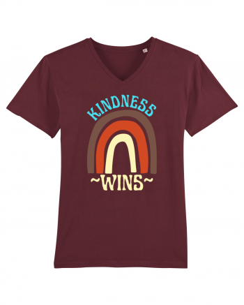 Kindness Wins Burgundy