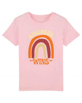 Kindness Wins Cotton Pink