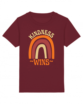 Kindness Wins Burgundy