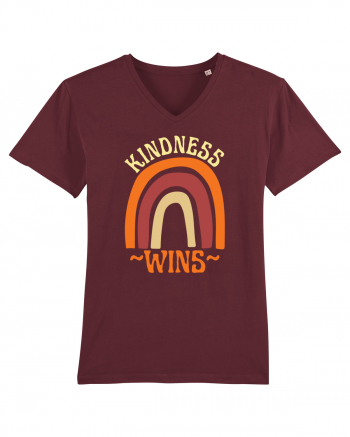 Kindness Wins Burgundy