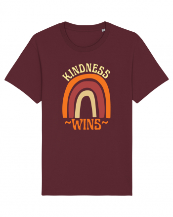 Kindness Wins Burgundy