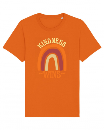 Kindness Wins Bright Orange