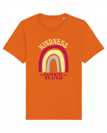 Kindness Wins Bright Orange