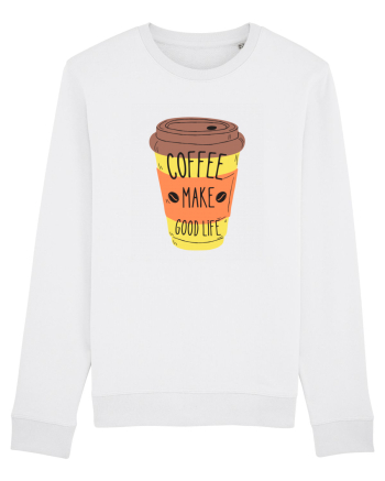 Coffee Make Good Life  White