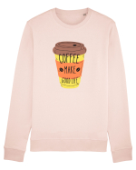 Coffee Make Good Life  Bluză mânecă lungă Unisex Rise