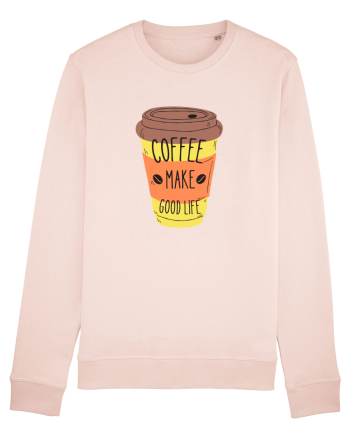 Coffee Make Good Life  Candy Pink