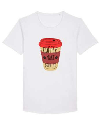 Coffee Make Good Life  White