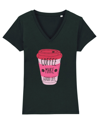 Coffee Make Good Life  Black