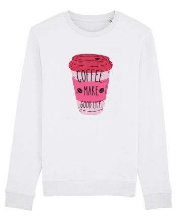 Coffee Make Good Life  White