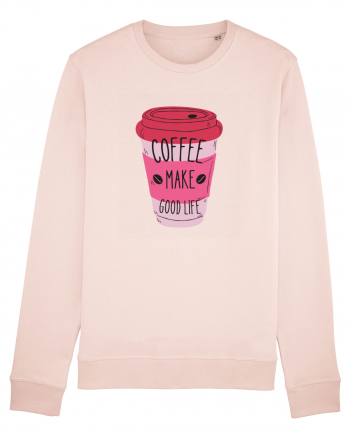 Coffee Make Good Life  Candy Pink