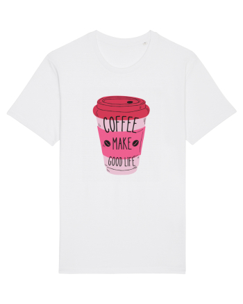 Coffee Make Good Life  White