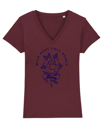 Wild Rose Burgundy