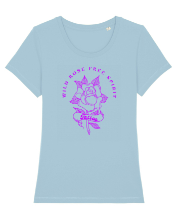 Wild Rose Sky Blue