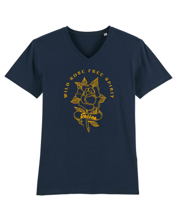 Wild Rose French Navy